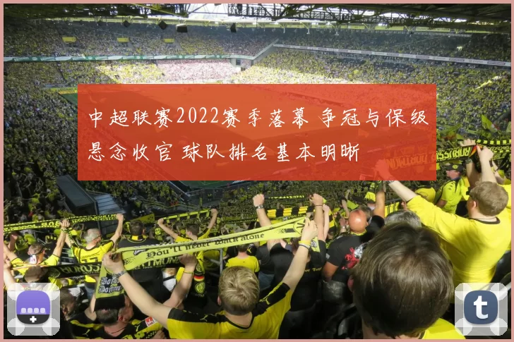 中超联赛2022赛季落幕 争冠与保级悬念收官 球队排名基本明晰
